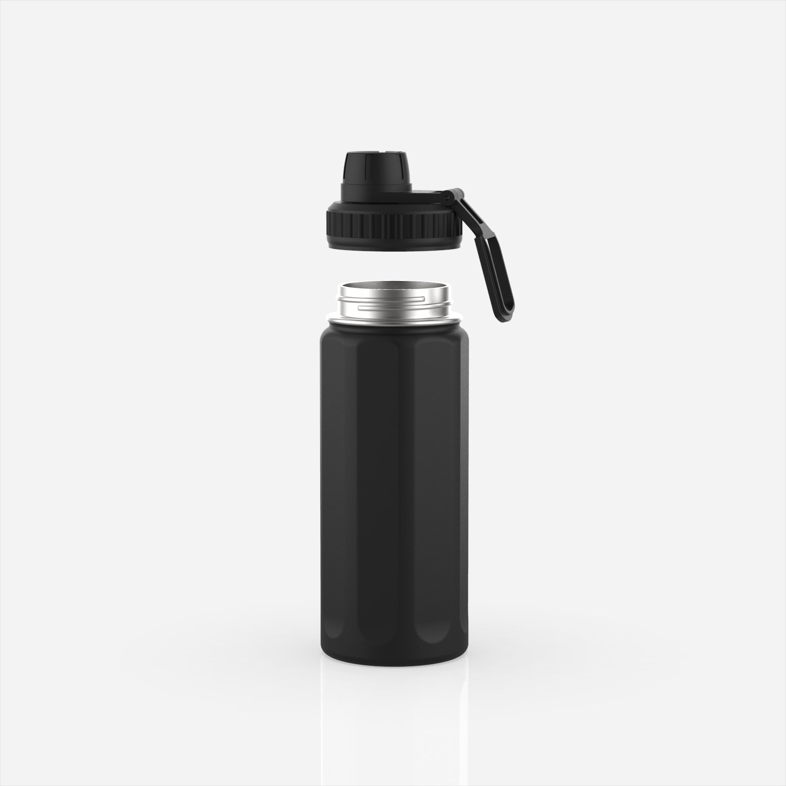 Creative 550ml Hydro Water Sport Bottle Double Wall Insulated Vacuum Flask 18oz Stainless Steel Portable Water Bottle Tumbler