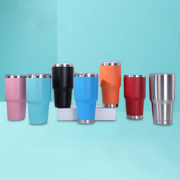 Hot sale Double Wall Vacuum Stainless steel coffee mugs 30oz with magnetic lid