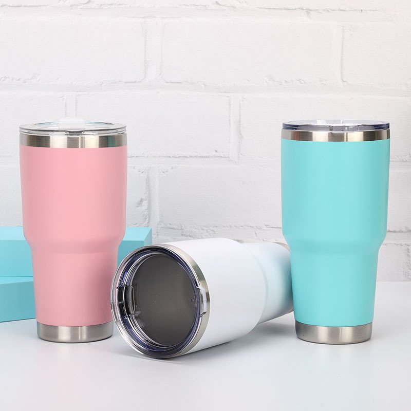 Hot sale Double Wall Vacuum Stainless steel coffee mugs 30oz with magnetic lid