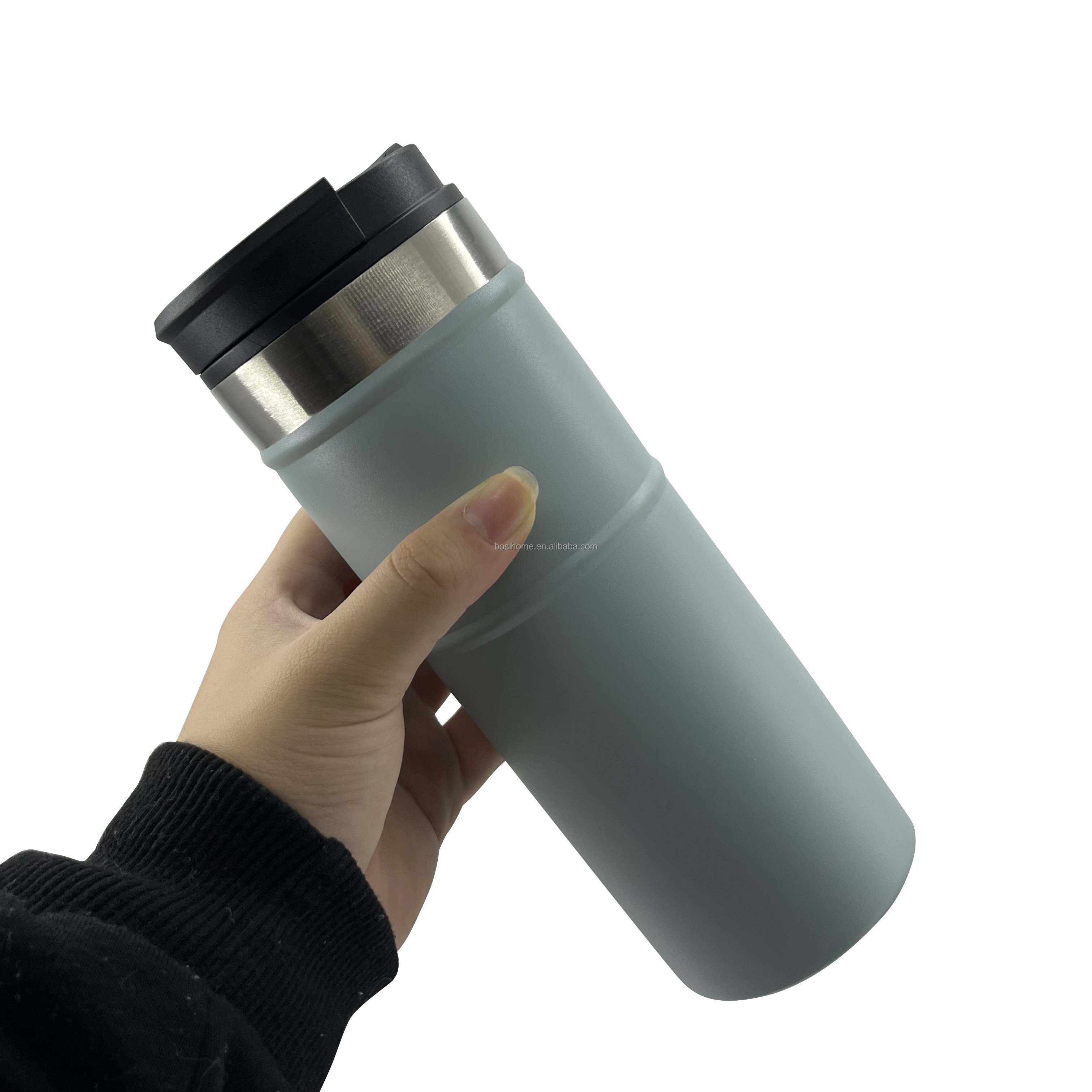 2024 New Arrival 500ml Insulated Coffee Tumbler Drinking Water Bottle Stainless Steel Vacuum Flask Water Bottles for Camping
