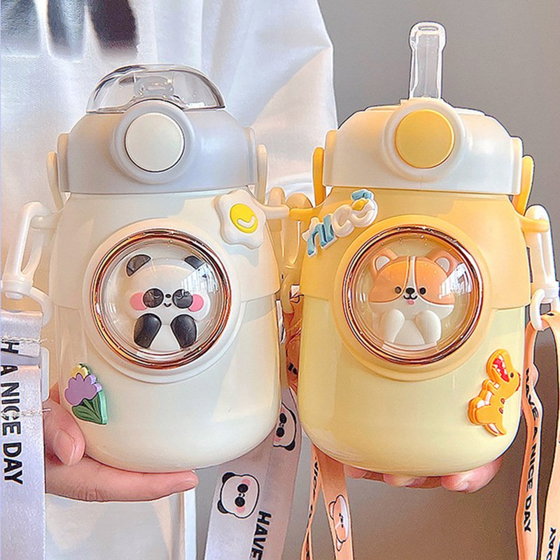 Thermal Mug 700ML 316 Stainless Steel Thermos For Tea Kid Children Drinks Water Bottle