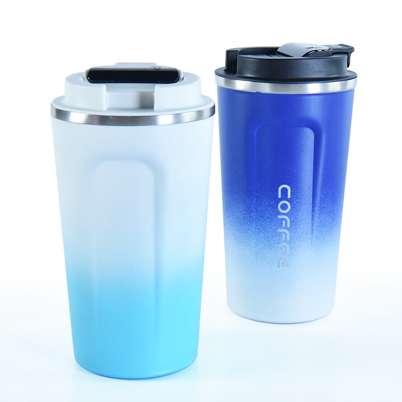 380ml 510ml Portable Best Custom Reusable Stainless Steel Insulated Travel Mug Thermal Coffee Cup Thermal Water Bottle