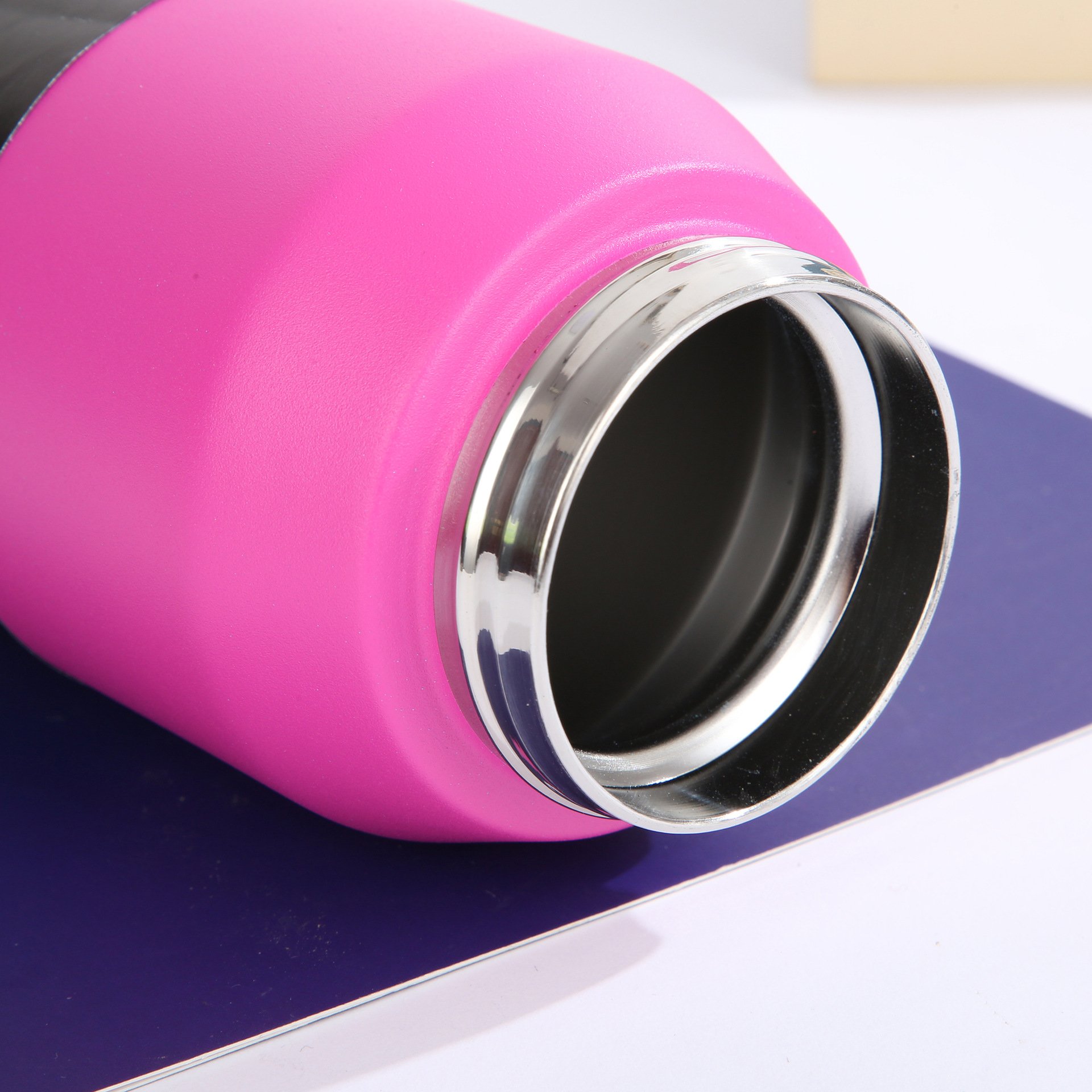 Zogifts Easy Carry Stainless Steel Vacuum Flask Large Capacity Portable Car Thermos Outdoor Climbing Sports Water Bottle