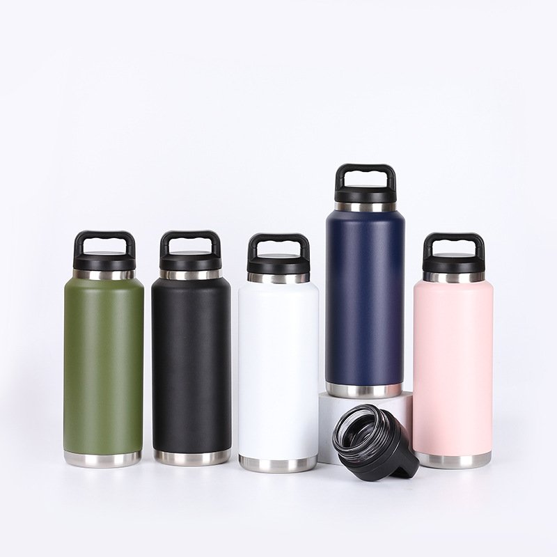 High-Quality 26oz Large Capacity Stainless Steel Vacuum Flask Outdoor Water Bottle with Leak-Proof Chug Cap for Sport and Travel