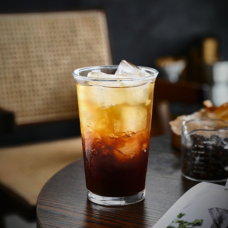 wholesale cheap drinking glass Simple naked coffee glass cup water glass for KTV