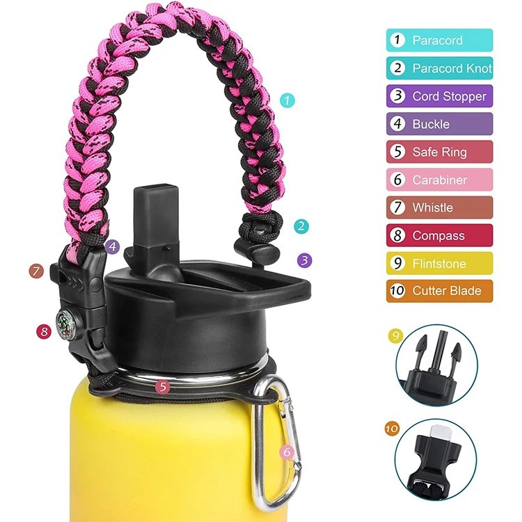 2024 New Outdoor Sports Flask Hot And Cold Vacuum Insulted Wide Mouth 40oz Gradients Powder Coated Stainless Steel Water Bottle