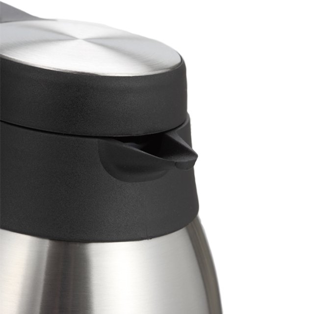 Top Quality Business Style Double Wall Stainless Steel Vacuum Flask Coffee Jug Coffee Tea Pot Airline Hotel Keep Hot 24 Hours
