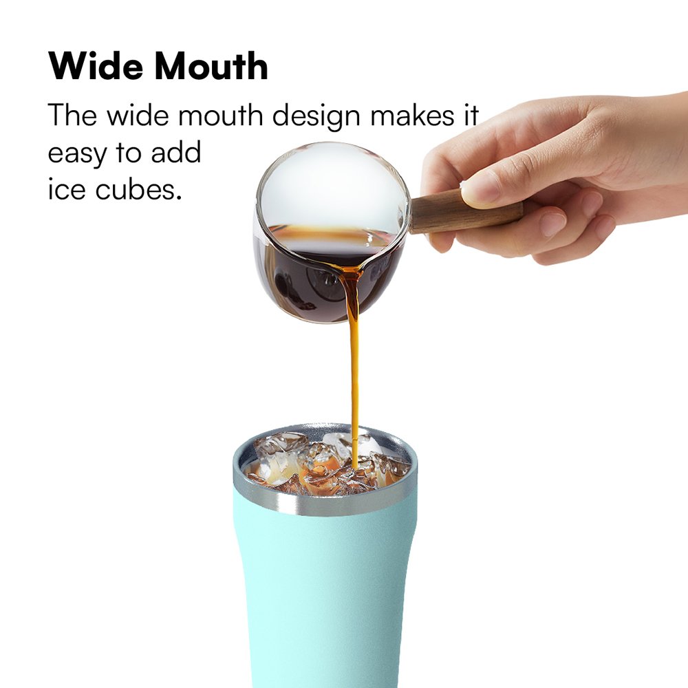 Christmas Gift Coffee Tumbler Vacuum Steel Mug for Hot Cold Drink Cup-holder Friendly 360ml Tumbler with Lid