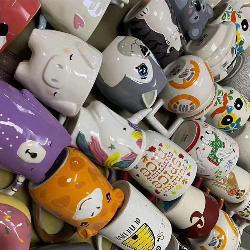 High Quality Daily Use Creative Large Coffee Mug Wholesale Bulk Ceramic Mugs