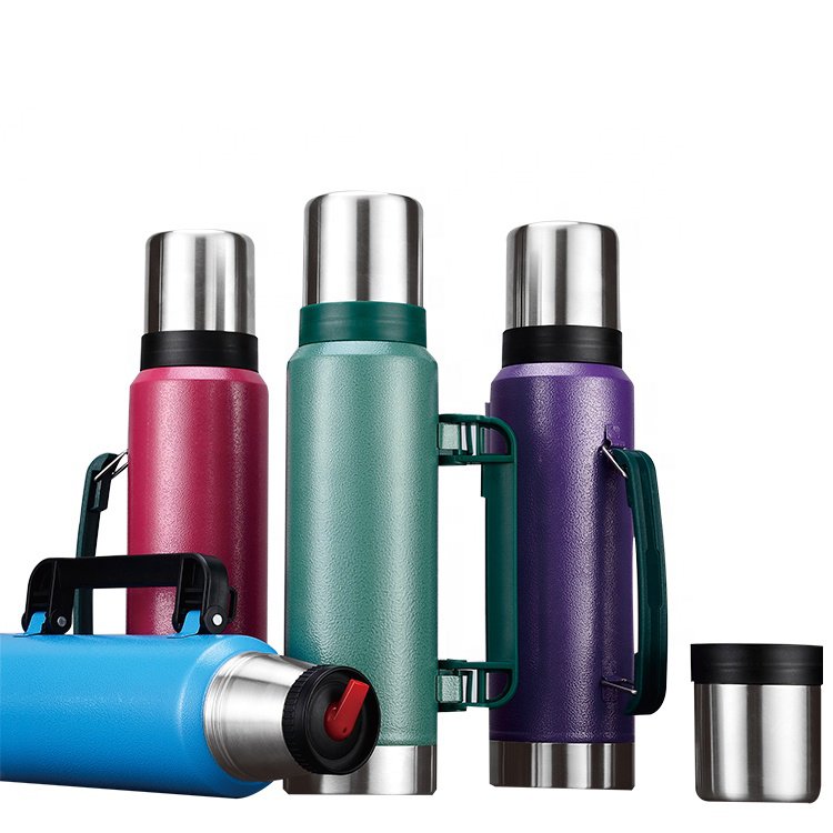 Popular Manufacturer Portable 1000/1300/1900ML Stainless Steel Thermos Vacuum Flask Manufacturer,Vacuum Insulated Flask