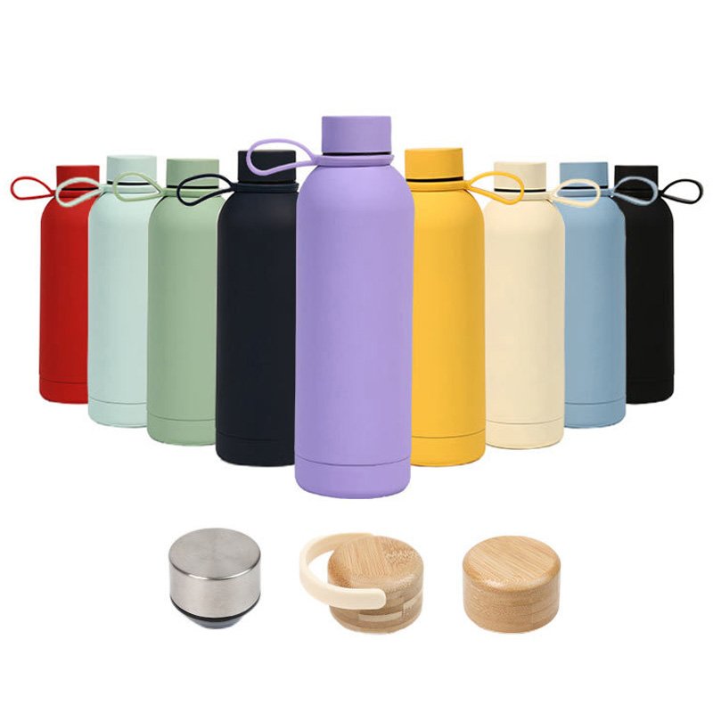 Sweet Wholesale Factory Insulated Flask 350ML 500ML 750ML 1000ML Double Walled Stainless Steel Water Bottle Small Mouth Thermal