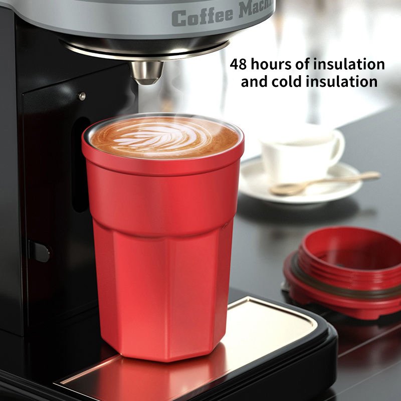 SENHUA 2023 new double wall stainless steel 316 travel coffee mug tumbler, 400ml customize logo insulated cup.