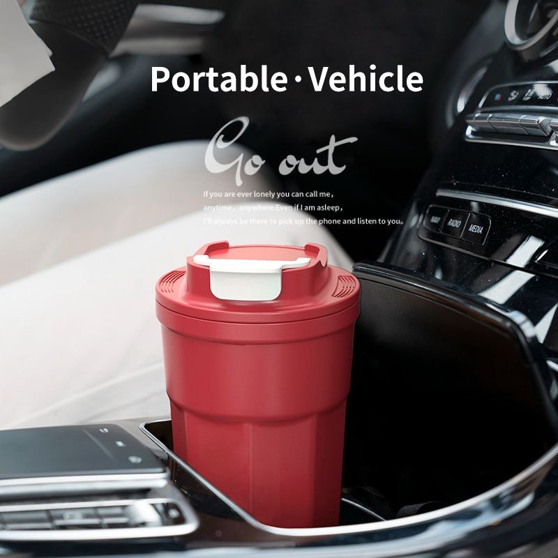 SENHUA 2023 new double wall stainless steel 316 travel coffee mug tumbler, 400ml customize logo insulated cup.
