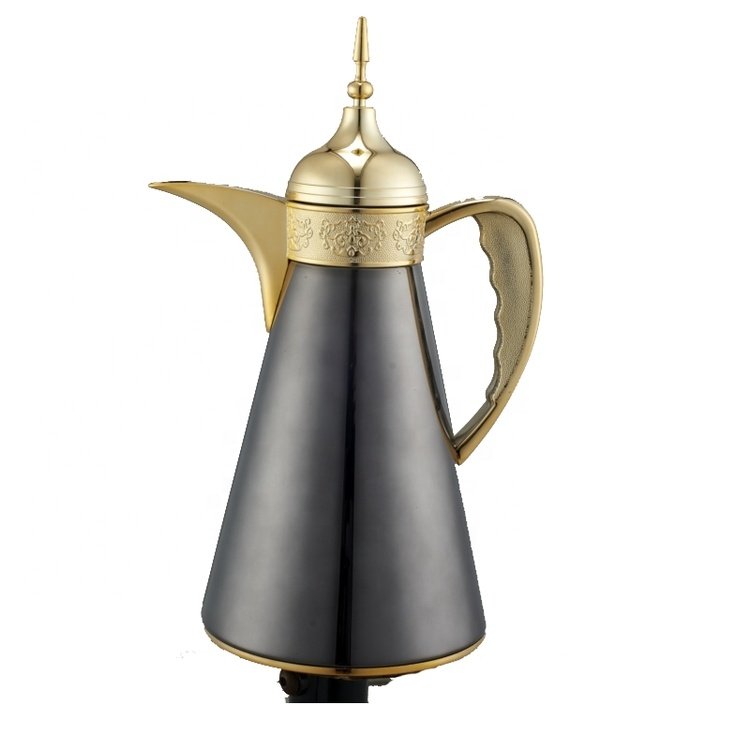 Wholesale Customization Household Arab Turkish Stainless Steel Double Insulated Kettle Vacuum Tea Coffee Insulated Kettle