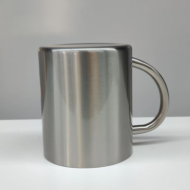 Mass Customization 300ml Sublimation Stainless Steel Insulated Coffee Mug with Handle