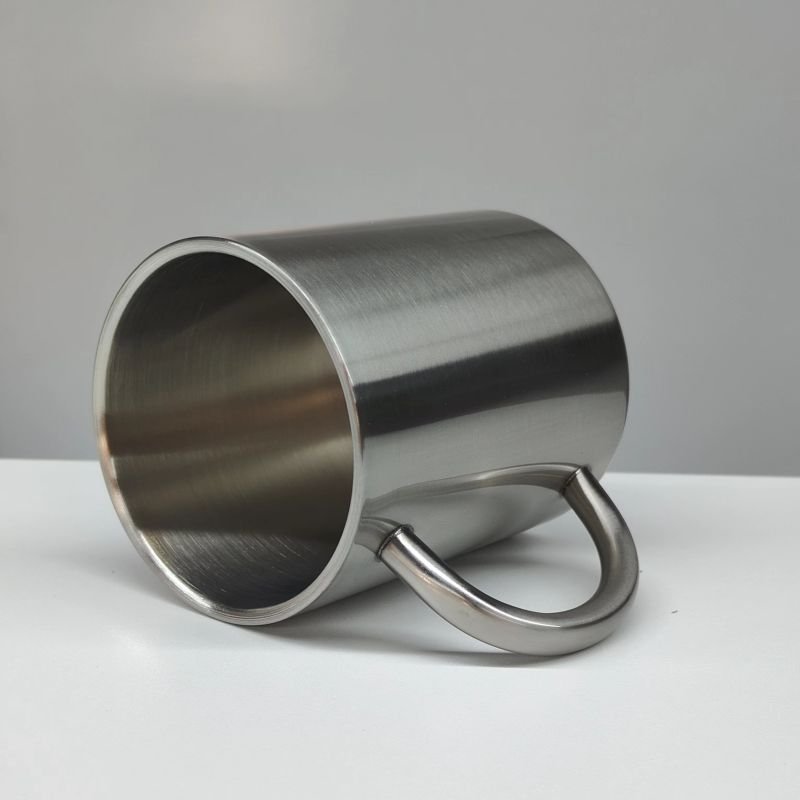 Mass Customization 300ml Sublimation Stainless Steel Insulated Coffee Mug with Handle