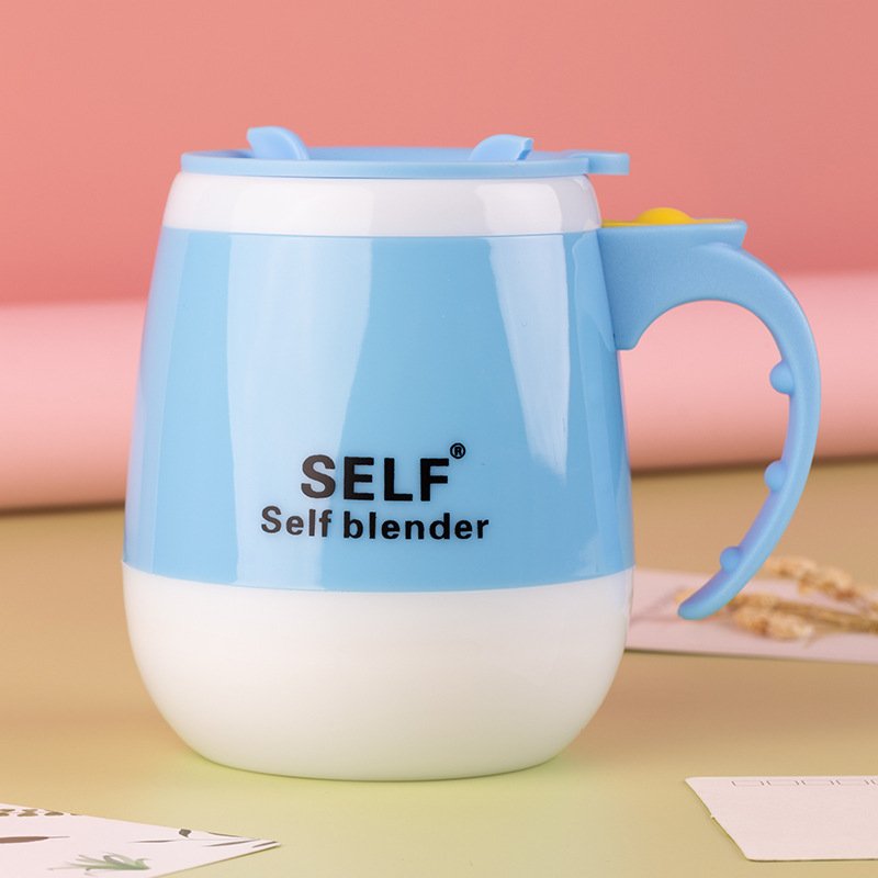 Vesub New Design Coffee Mugs Custom Logo Printed Automatic Magnetic Self Stirring Mixing Coffee Cup