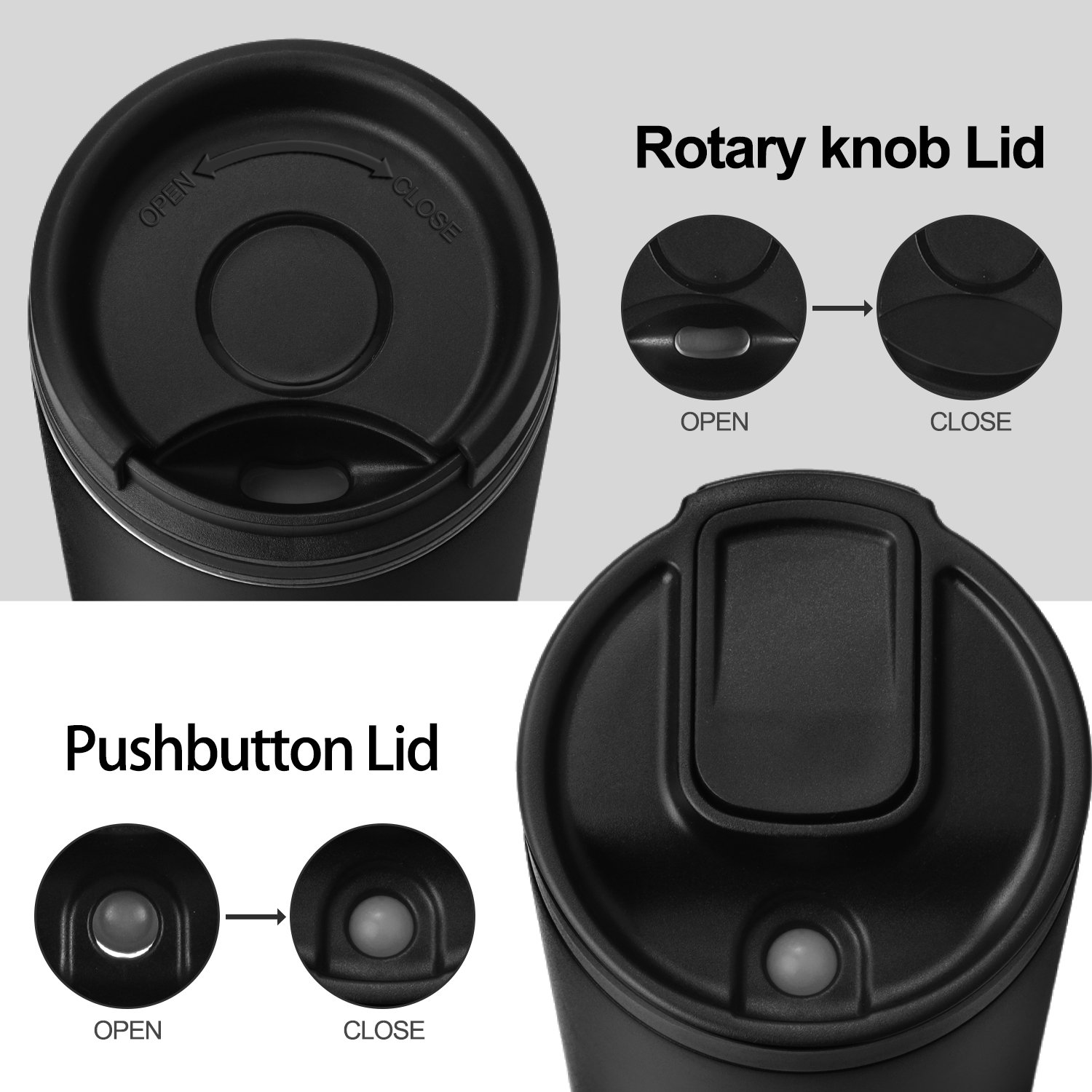 Travel stainless steel thermos coffee cup mug vacuum flask metal cup wholesale price