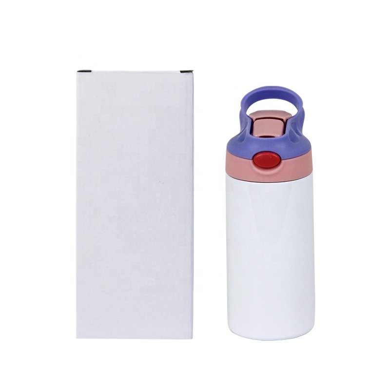 Wholesale 350ml/12oz Children Sublimation Water Bottle Stainless Steel Double Wall Insulated Sublimation Blank USA