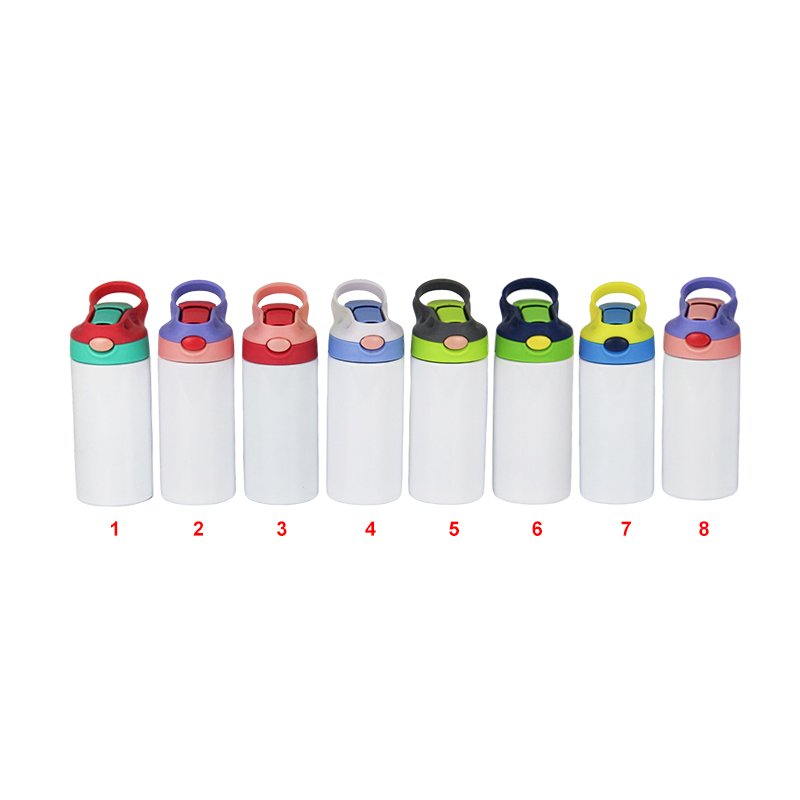 Wholesale 350ml/12oz Children Sublimation Water Bottle Stainless Steel Double Wall Insulated Sublimation Blank USA