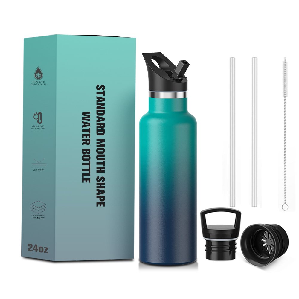 custom cheap china wholesale logo insulated vacuum flask sport drinking water bottle double walled