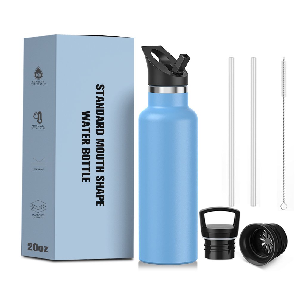custom cheap china wholesale logo insulated vacuum flask sport drinking water bottle double walled