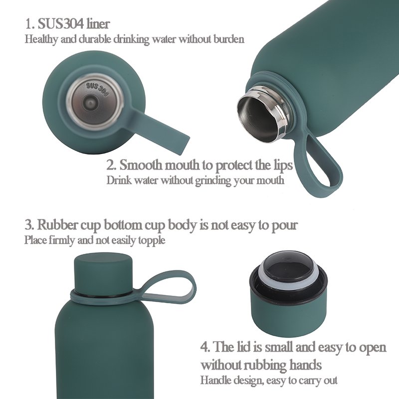 TY 350ml/500ml/750ml Double wall Stainless Steel Insulated Water Bottle Vacuum Flask thermoses sports bottle