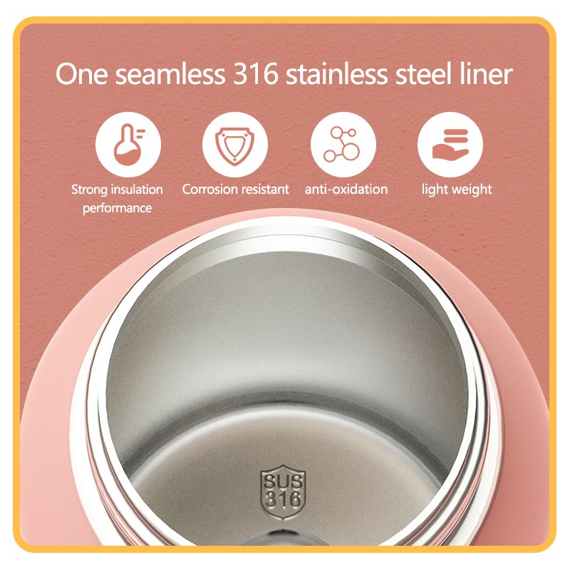 Kids Water Bottles Kettle Stainless Steel Children Minimalist Vacuum Flasks & Thermoses