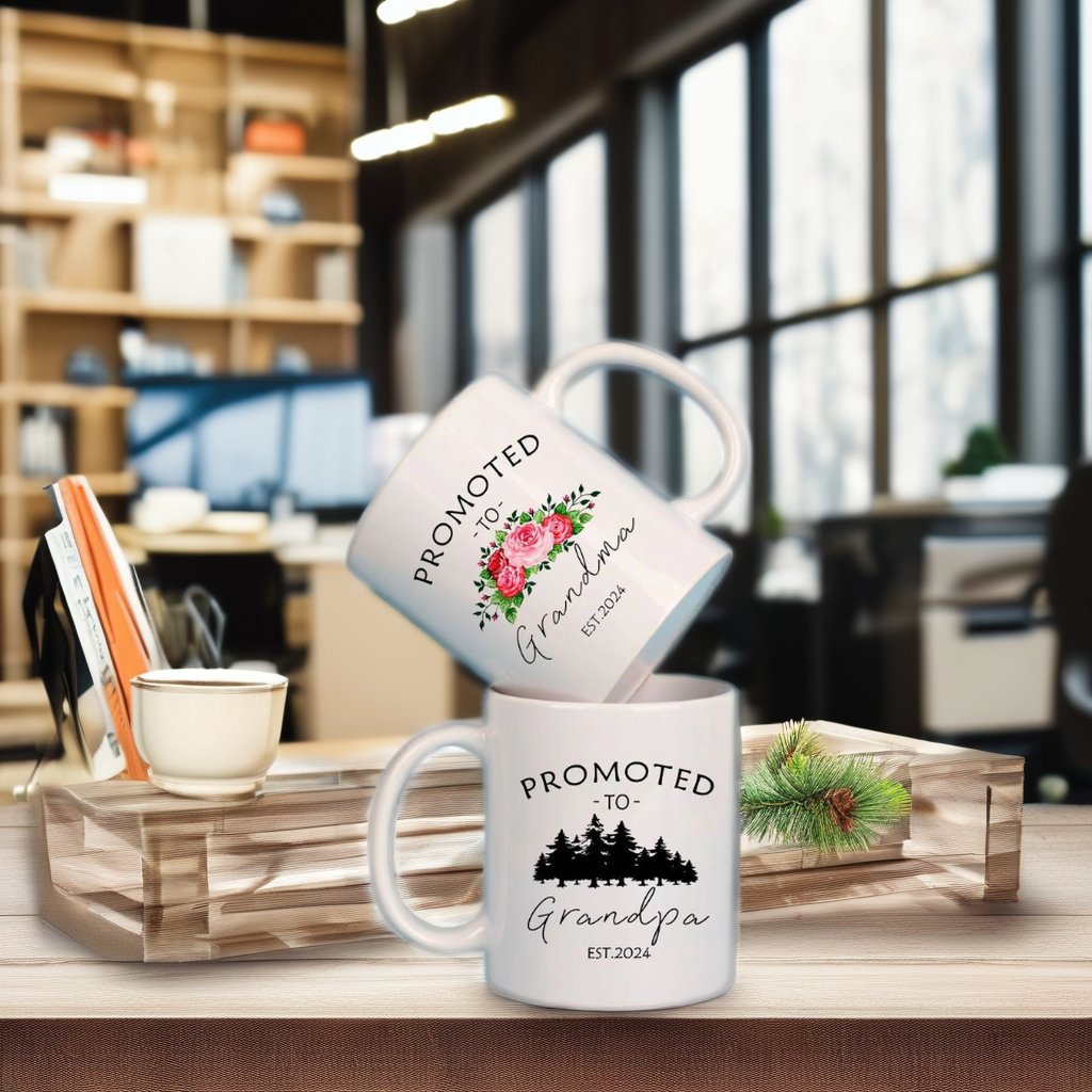 2024 Trending Modern Style Custom Ceramic Sublimation Mugs for Coffee and Tea for Presents