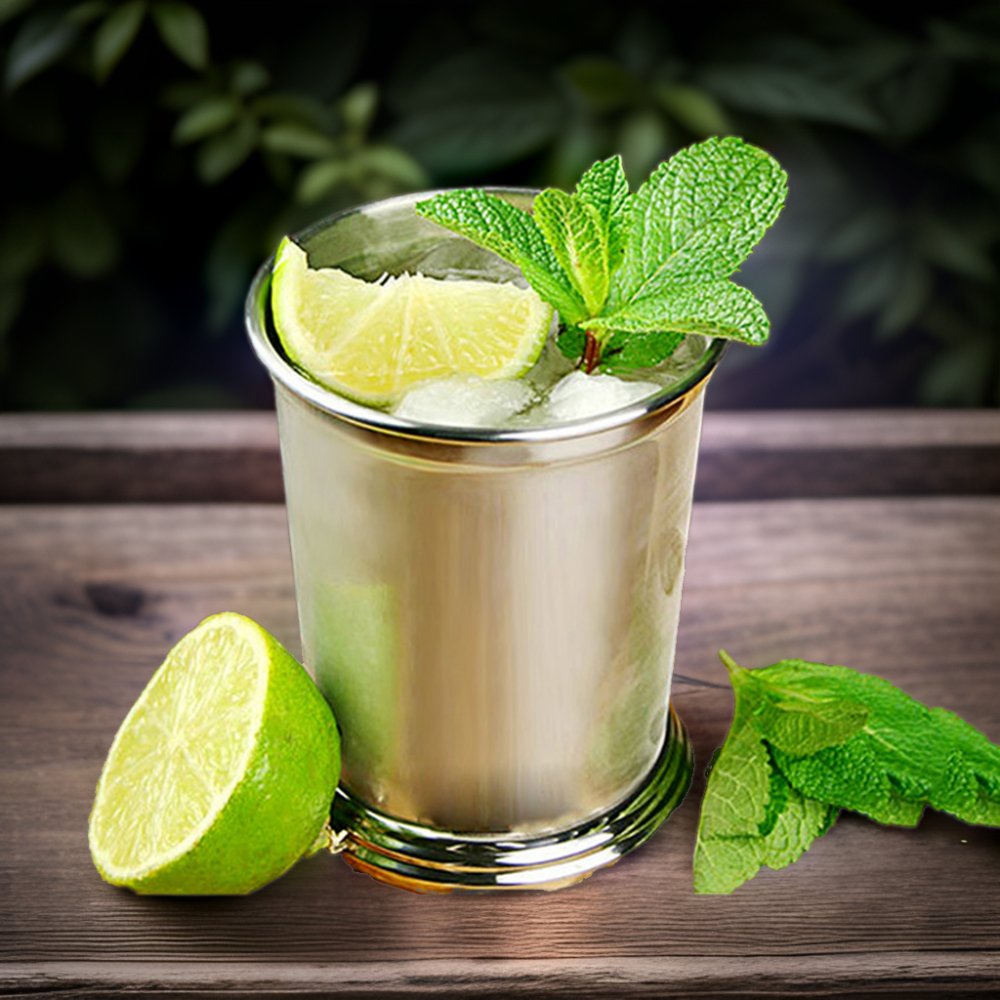 RTS Factory Direct Sale New Retro-Style Indian Stainless Steel Copper Mug Eco-Friendly Mojito Mint Julep Cup for Mixed Drinkware