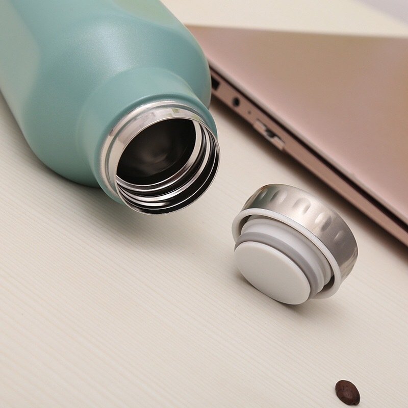 Fashion Straight Type Portable Outdoor Double Wall Insulated Vacuum Thermal Bottle Stainless Steel Thermos Water Bottles Flasks