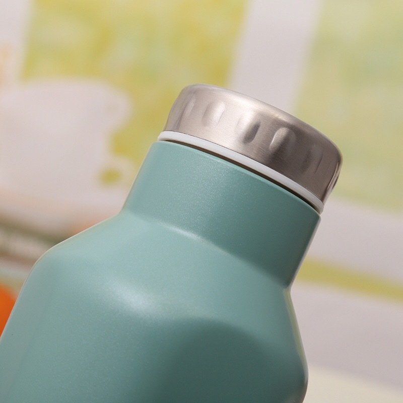 Fashion Straight Type Portable Outdoor Double Wall Insulated Vacuum Thermal Bottle Stainless Steel Thermos Water Bottles Flasks