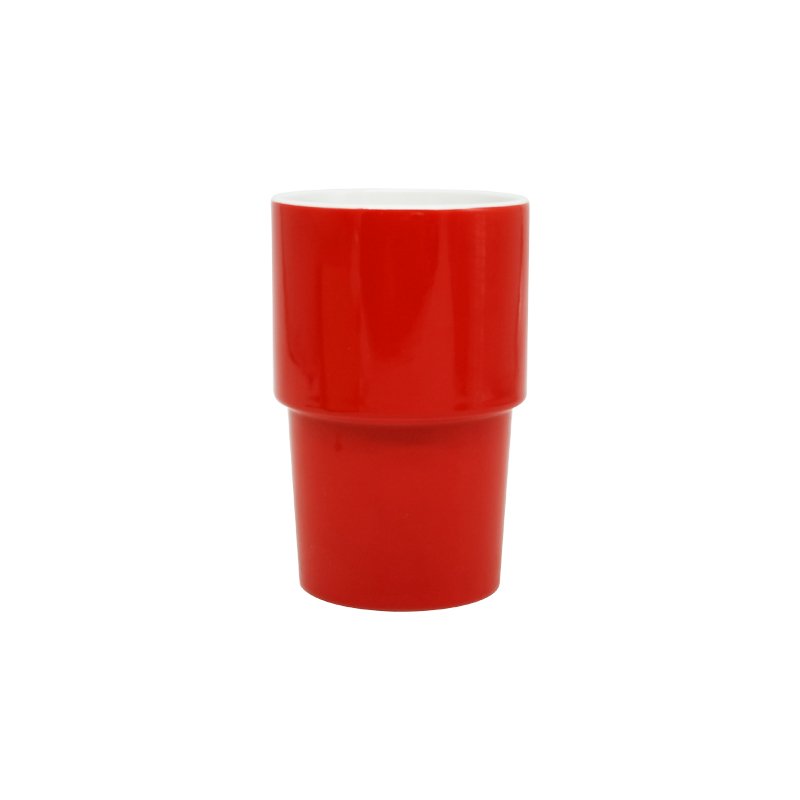 2022 New sublimation blanks mug color glazed customised mugs ceramic coffee mug with white patch