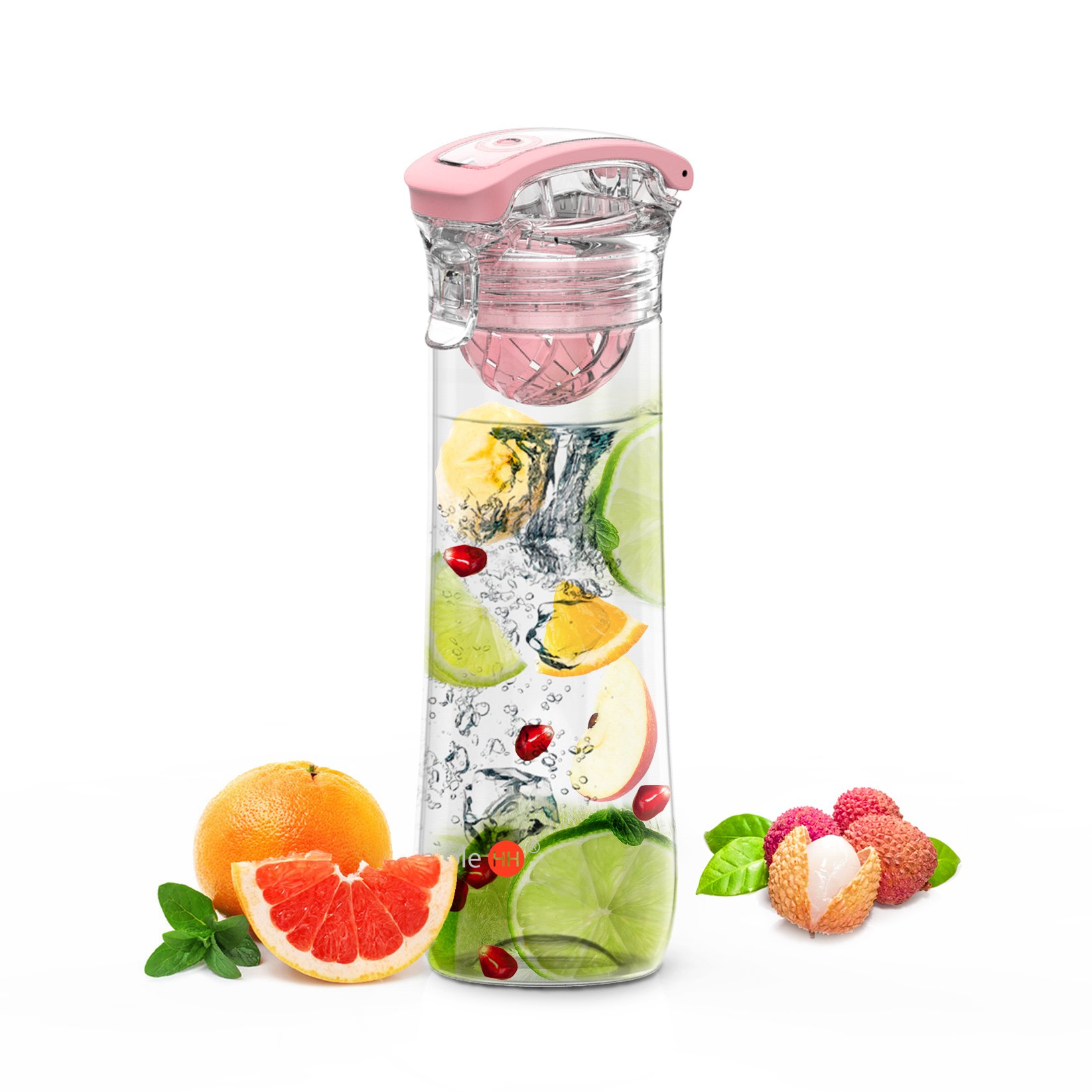 760ml 26oz Hot Sale Custom Logo Bpa Free Tritan Plastic Fruit Infuser Water Bottle