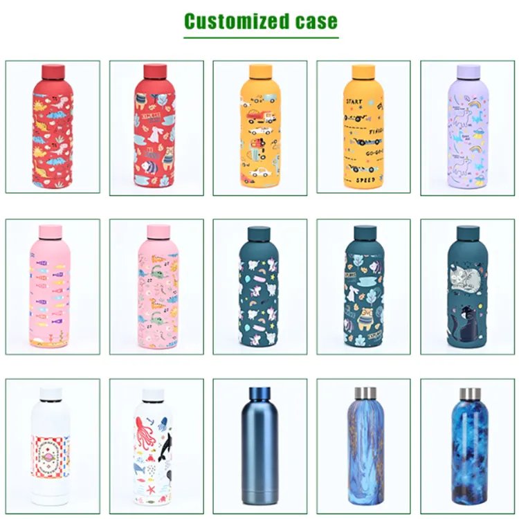 Wholesale China Manufacturer 550ml High Quality OEM Stainless Steel Insulated Vacuum Flasks Thermoses Small Mouth Water bottles