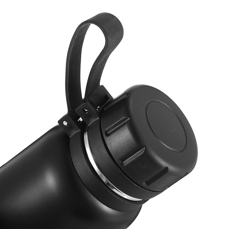 Outdoor 550 ml 750 ml 1000 ml Stainless Steel Water Bottle with Screw Lid & Handle