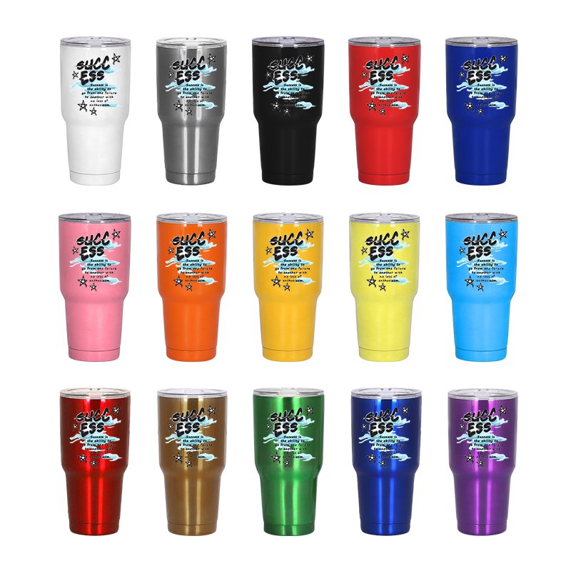 30oz regular tumbler colorful stainless steel water bottles customized 900ml double wall coffee mug