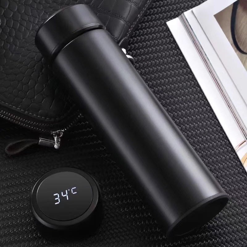 Smart Water Bottle with LED Temperature Display Thermo Cups Smart Cheap Stainless Steel Vacuum Flasks & Thermoses Modern 100 Pcs