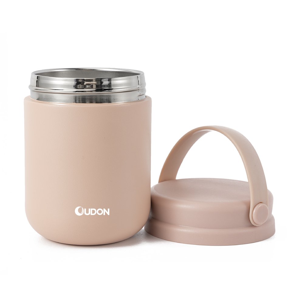 10oz High Quality Mini Stainless Steel Vacuum Insulated Thermos Food Flask Container with Handle