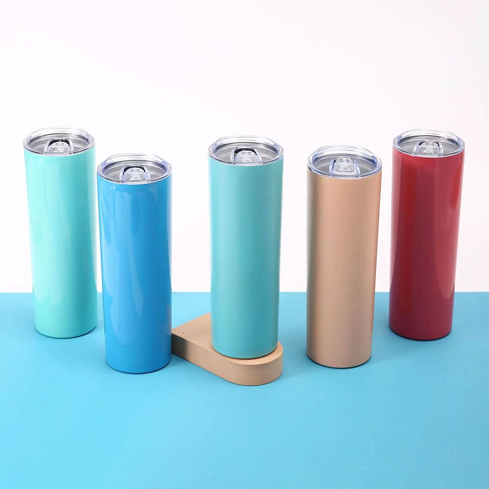 Sublimation Copo Tumbler With Straw Thumbler Hot And Cold Thumbler White Coffee Mugs