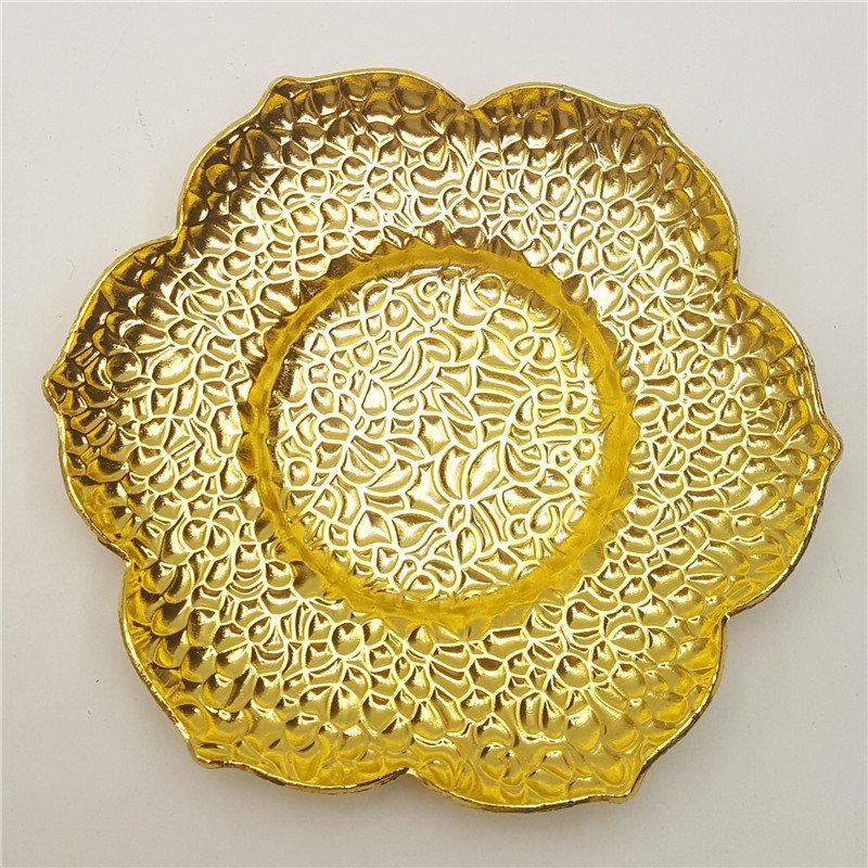 Luxury Teahouse Decoration Non Slip Cup Mat Metal Drink Coasters New Design Coffee Mug Coaster