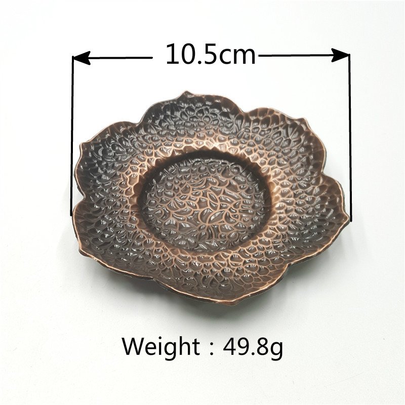 Luxury Teahouse Decoration Non Slip Cup Mat Metal Drink Coasters New Design Coffee Mug Coaster