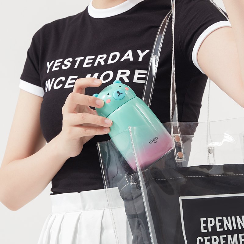 Factory Thermal Vacuum Insulated Stainless Steel Fancy Kids Water Bottle