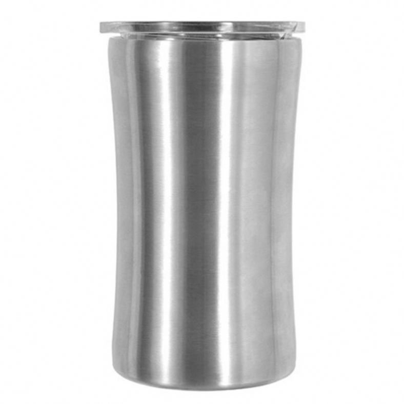 14 oz 450ml beer stein Stainless steel insulated mug with Welded Handle and Plastic Lid Large Metal Tankard Coffee Tea