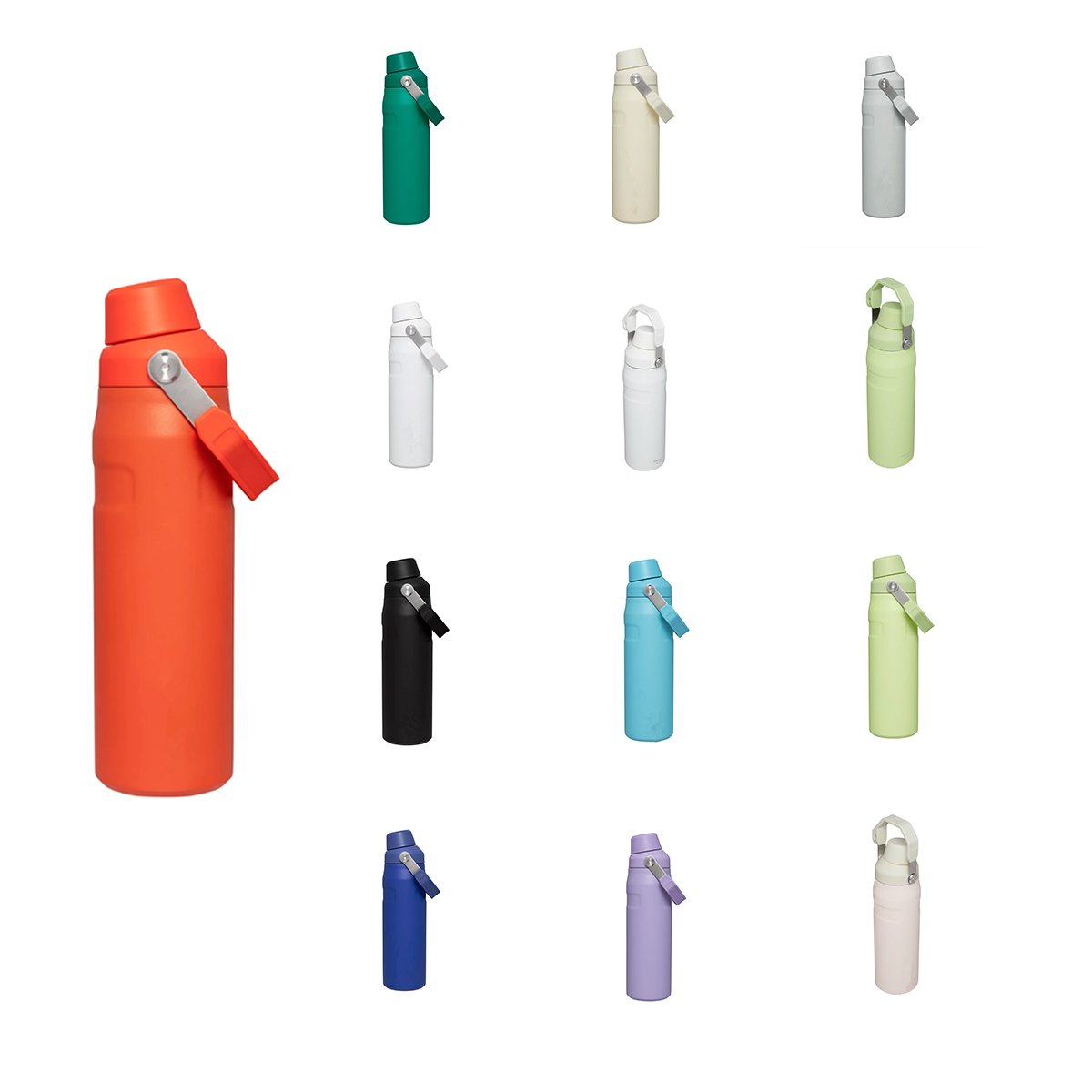 New Trend Ice Flow flip straw tumbler vacuum bottle colorful travel sport bottle