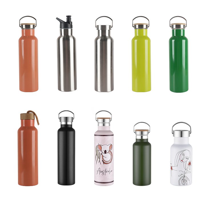 SENHUA reusable stock flask sports custom water bottle 350ml/750ml stainless steel vacuum flask thermal bottle with custom logo