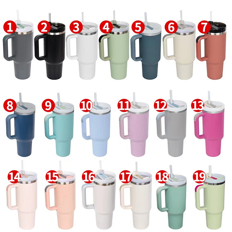 Custom double wall insulated coffee mug cup 40oz 40 oz Adventure tumbler thermal mug stainless steel insulated mug