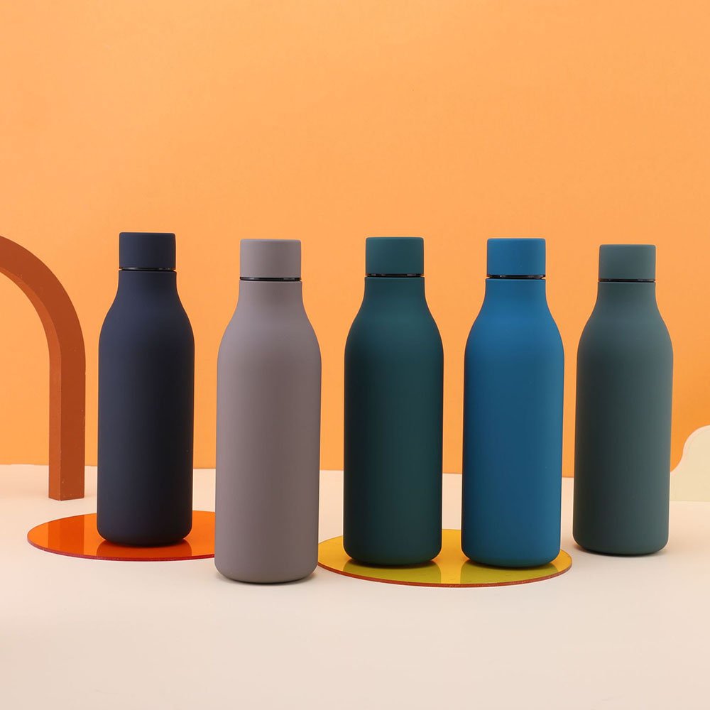 modern hot and cold sports thermo flask stainless steel insulated water bottle