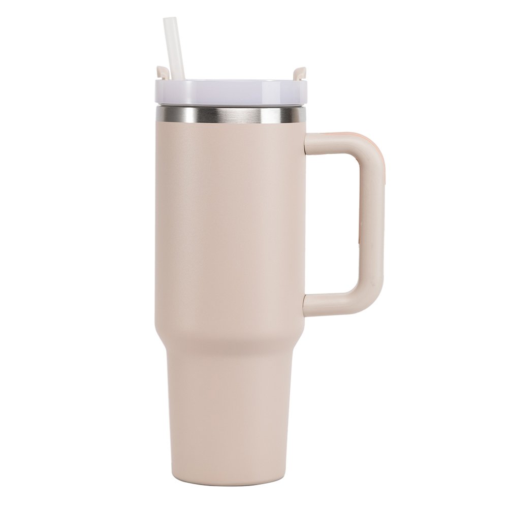 Wholesale Bulk Custom 40oz Stainless Steel Tumbler Sublimation Travel Mug Vacuum Cup With Handle