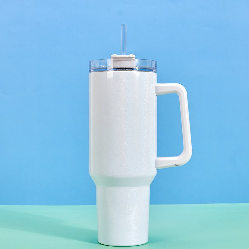 hydroyota Big Discount Metal Double Wall Vacuum Insulated Travel Mugs Straight Car Tumbler With Handle